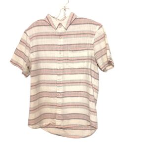 Marine Layer  100% Cotton Striped Men's Shirt - Size Small